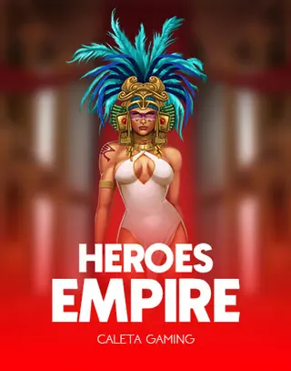 Heroes Empire slot by Caleta Gaming at Kingia Casino