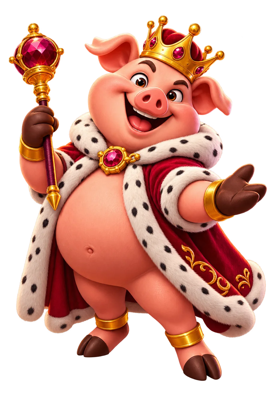 King Kingia, the Kingia Casino mascot